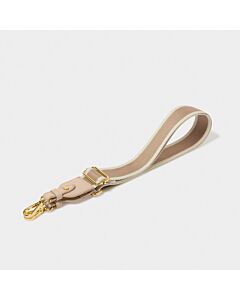 Katie Loxton Canvas Bag Strap - Cloud Pink Stripe